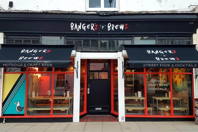 Bangerz and Brewz in Victoria Road South, Southsea