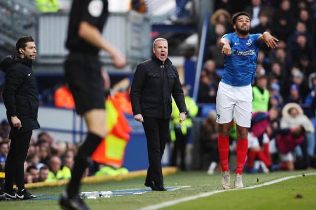 Pompey manager Kenny Jackett. Picture: Joe Pepler