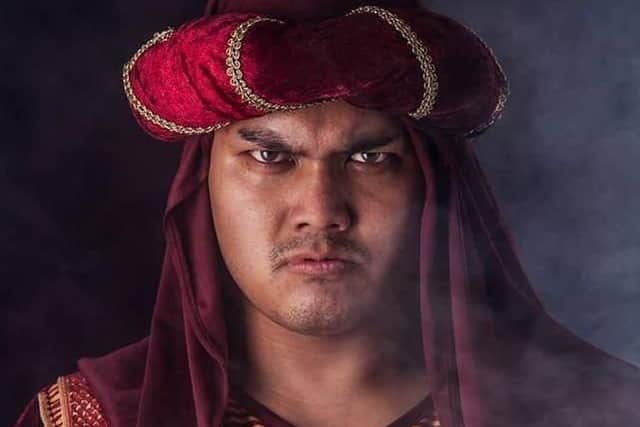 Rishi Ghosh in his character role as the Prince of Mumbai.