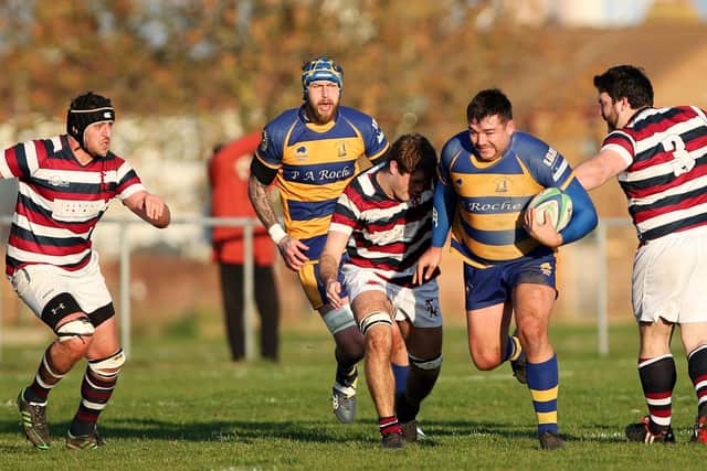 Gosport & Fareham got into a good position but couldn't make it count. Picture: Chris Moorhouse