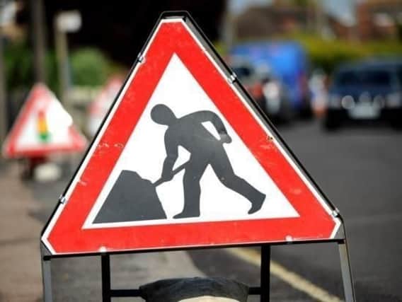 Roadworks are commencing today