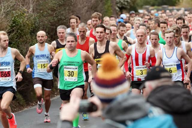 The start of the Stubbington 10k. Picture: Chris Moorhouse