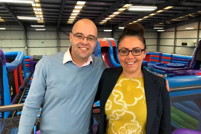 Inflata Nation founders Michelle and Matt Ball