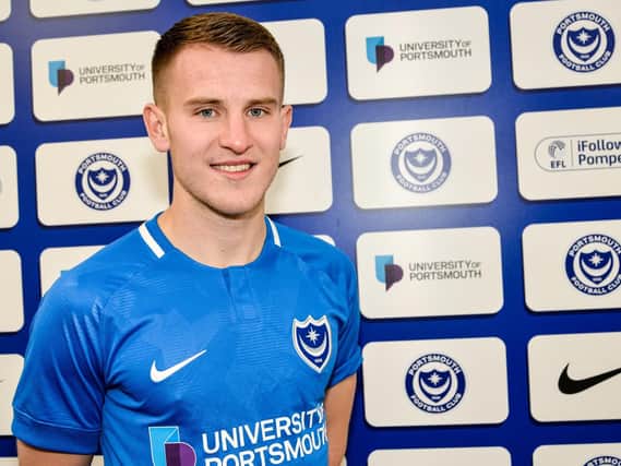 Bryn Morris has signed a two-and-a-half-year deal with Pompey. Picture: Colin Farmery