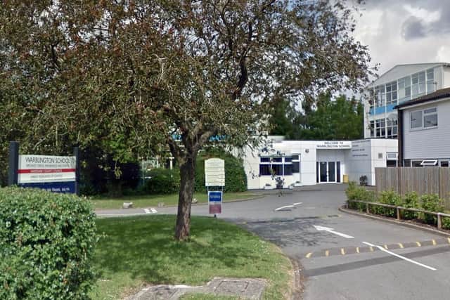 Warblington School in Havant Picture: Google