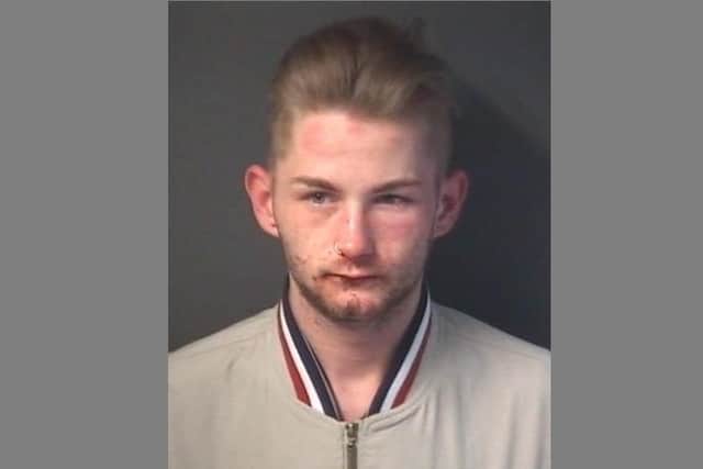 Jason Smith, 21, of Watersmeet, Fareham, spat in a disabled woman's face in Fareham. Picture: Hampshire police