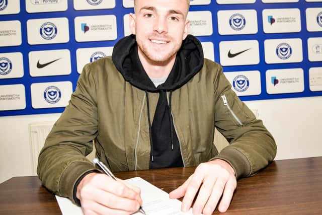 Jack Whatmough has signed a new deal. Picture: Colin Farmery/Portsmouth FC.