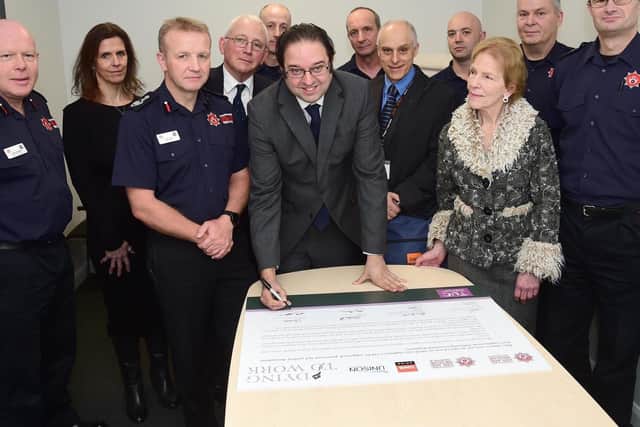 Hampshire Fire and Rescue Service has signed up to the Trades Union Congress's 'Dying To Work' charter, offering terminally-ill firefighters greater support and protection.
