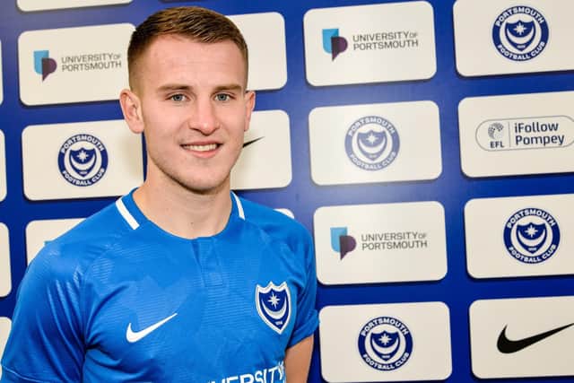 Pompey new-boy Bryn Morris Picture: Colin Farmery