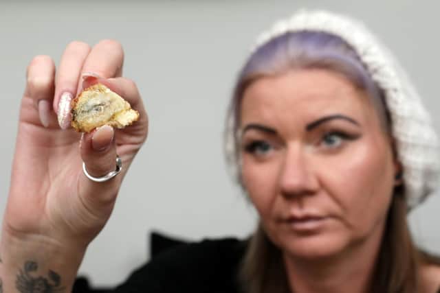 Kerry Edwards says she won't go near a potato again. Picture: Chris Moorhouse (150119-25)