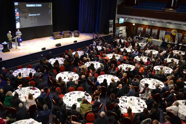 Around 370 people attended the Shaping Portsmouth conference Picture: Matt Farmer.