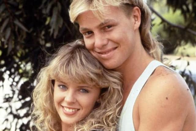 Student day memories - Kylie and Jason in Neighbours.