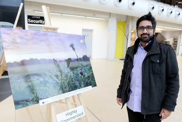 The News, Portsmouth's head of video Habibur Rahman who has been highly commended in the #photolakeside Photography Competition. Picture: Sarah Standing (140119-5853)
