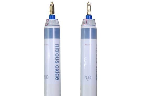 Nine nitrous oxide canisters have been stolen from QA Hospital. Picture: Hampshire Constabulary
