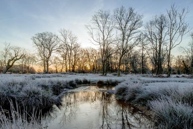 A weather warning for ice has been extended. Picture: Mark Couper