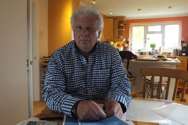 Dave Parham, of the Save Our Island group and the Hayling Island Infrastructure Advisory Group