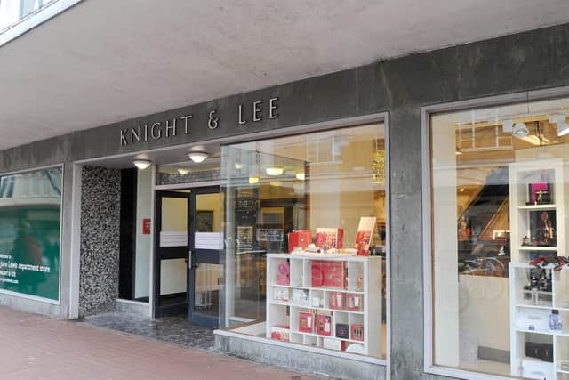 Knight & Lee in Palmerston Road, Southsea, will close in July