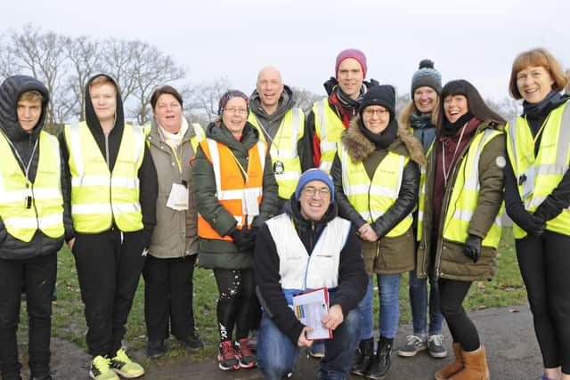 The volunteers at Waterlooville junior parkrun. Picture: Ian Hargreaves (200119-10)