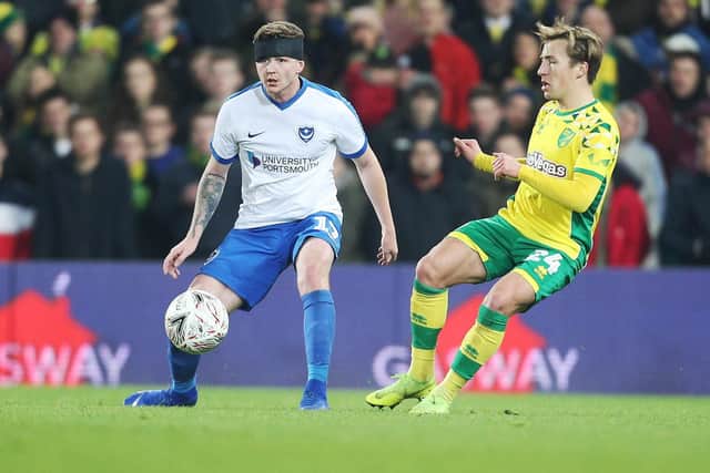Gaffer for a Day, Kyle Banbury, wants Dion Donohue to feature for Pompey against QPR. Picture: Joe Pepler