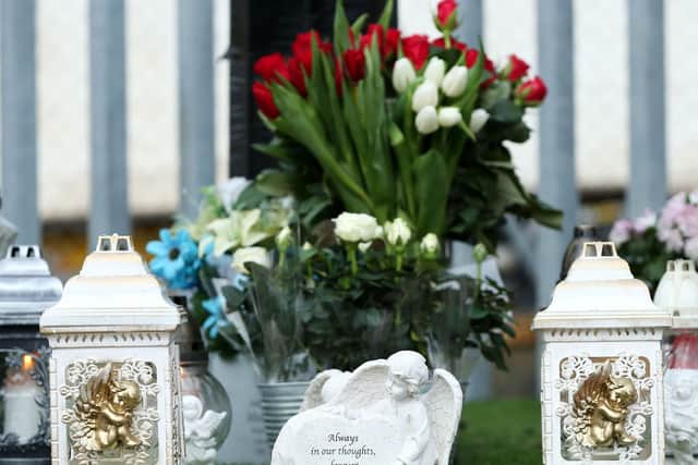 Memorial to Mieczyslaw Siwak, known at Mitch, at MMD Shipping Services, Flathouse Quay, Portsmouth  Picture: Chris Moorhouse (240119-19)