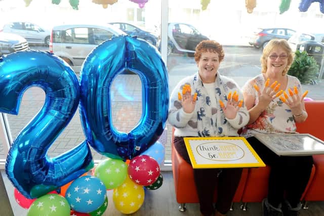 World of Beauty salon in Lee-on-the-Solent High Street
Pictured is: (l-r) Cynthia Crowe (57) and Lorraine Macnamara (64) both from Lee-on-the-Solent.
Picture: Sarah Standing (170119-6336)