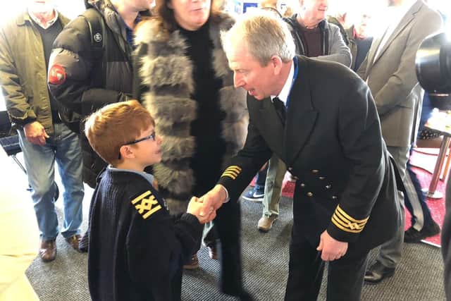 Ellis Yeats meets Captain Jim Blanch