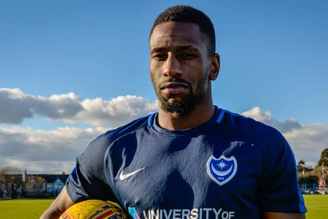 Omar Bogle Picture: Colin Farmery/Portsmouth FC