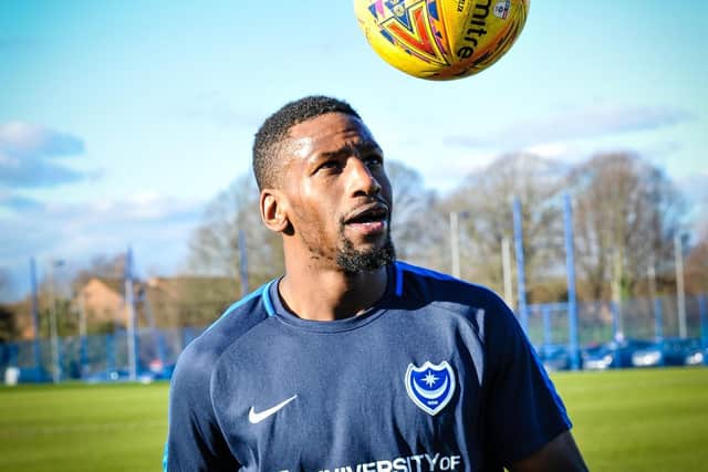 Omar Bogle. Picture: Colin Farmery / Portsmouth FC