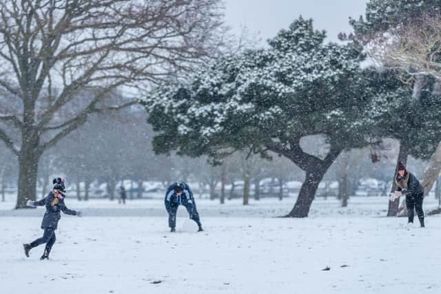 Heavy snow has been forecast in parts of the county. Picture: Shaun Roster