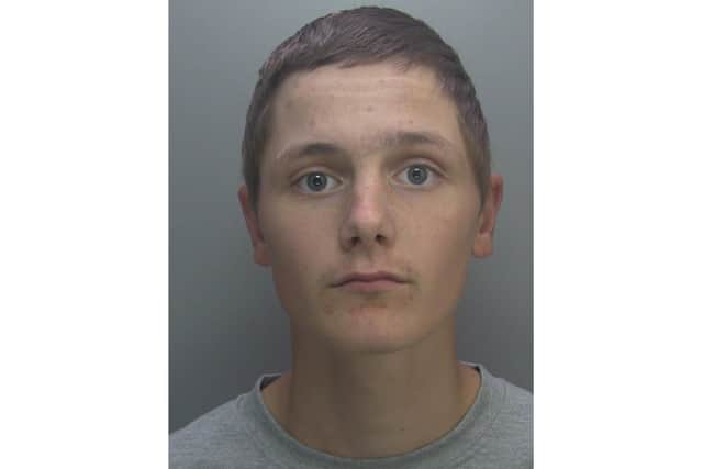 Luke Mikael Pearce, who admitted murdering Michael Deary in Omaha Close, Fareham, and was jailed for 17 years
Picture: Hampshire Constabulary