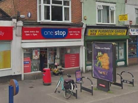 One Stop in London Road, Waterlooville, was robbed over the weekend. Picture: Google Maps