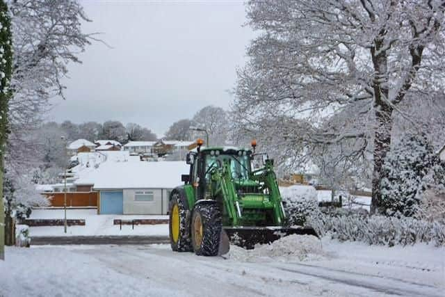 Southampton Airport have a tractor on standby. Picture by Geoff Cotton