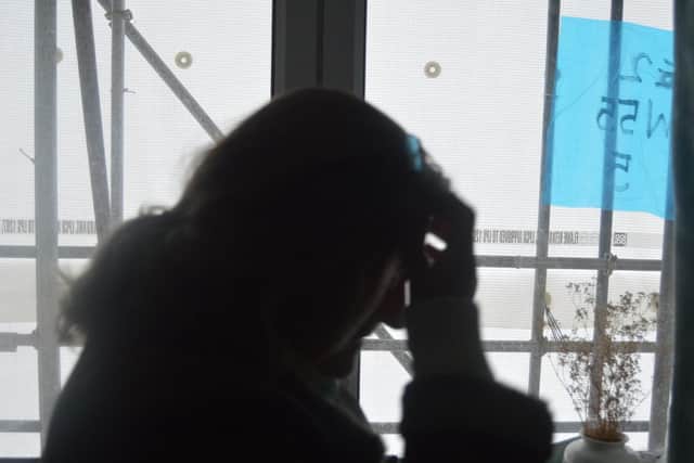 Angie Webster says 'enough is enough' when it comes to the cladding delays. Picture: David George