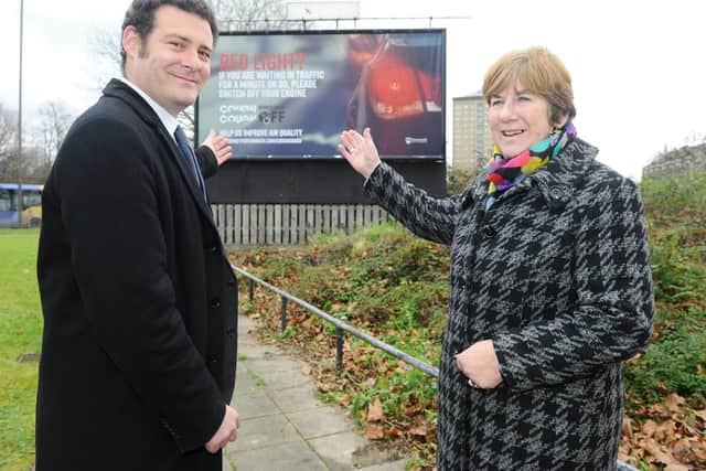 Councillors Dave Ashmore and Lynne Stagg. Picture: Sarah Standing (310119-7926)