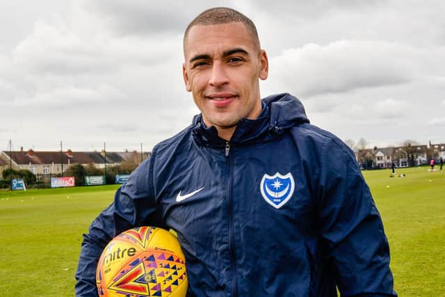 New Pompey striker James Vaughan Picture: Colin Farmery/ Portsmouth FC