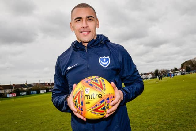 James Vaughan. Picture: Colin Farmery/Portsmouth FC