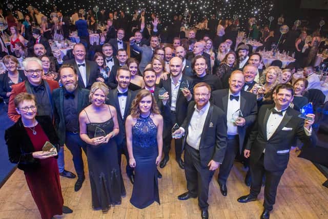 The News Business Excellence Awards took place at Portsmouth Guildhall on Friday, February 1 2019.

Pictured: All the winners at the end of the night.

Picture: Habibur Rahman (010219-)