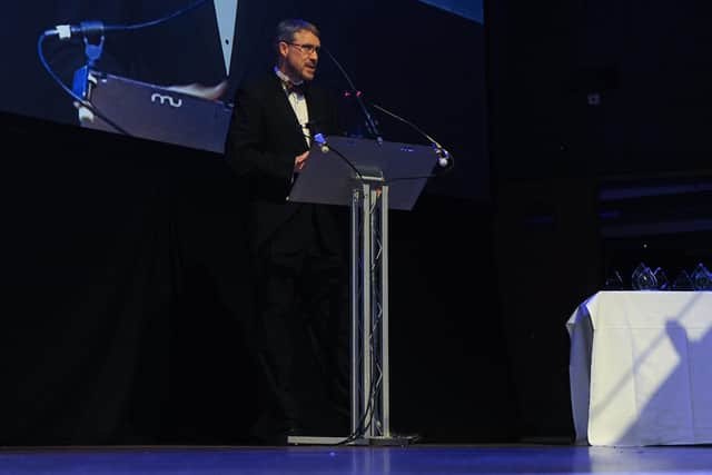 The News Business Excellence Awards took place at Portsmouth Guildhall on Friday, February 1 2019. Pictured: Mark Waldron  Picture: Habibur Rahman (010219-)