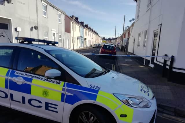 The incident took place last night. Picture: David George