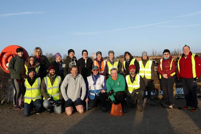 The volunteer team at Fareham parkrun on Saturday. Picture: Chris Moorhouse