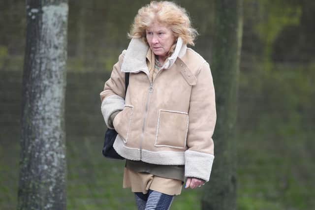 Susan Thwaites, 57, of Noctule Court, Knowle, outside Portsmouth Crown Court. Picture: Habibur Rahman