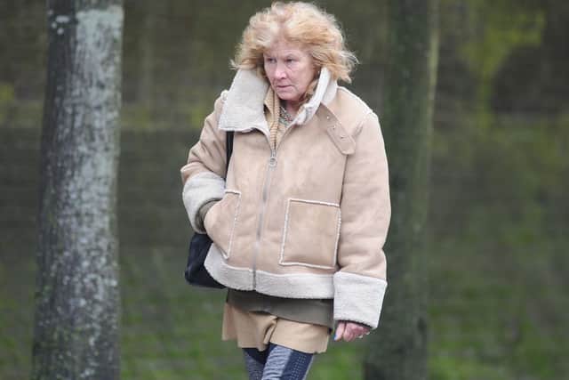 Susan Thwaites, 57, of Noctule Court, Knowle, outside Portsmouth Crown Court. Picture: Habibur Rahman