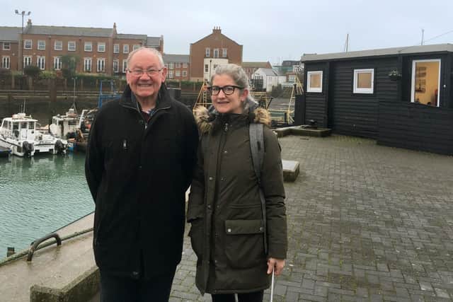 Camber right of way campaigners Ken Bailey and Anna Koor