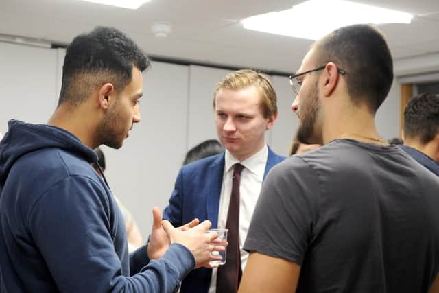 University of Portsmouth Business School hosted a networking night at the University of Portsmouth Portland Building.Picture: Sarah Standing (240119-7045)