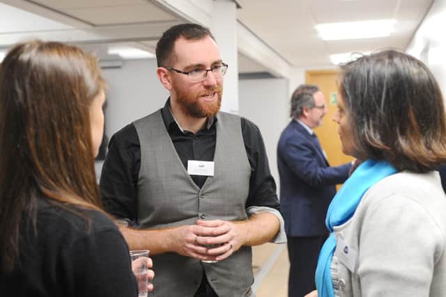 University of Portsmouth Business School hosted a networking night at the University of Portsmouth Portland Building.Picture: Sarah Standing (240119-7039)