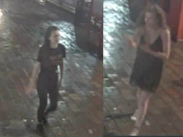 The women police want to speak to