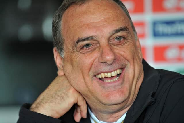 Avram Grant is charging fans nearly 800 for a personalised message. Picture: Steve Reid