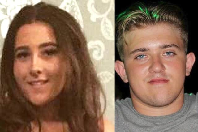 Georgia Jones and Tommy Cowan who both died at Mutiny Festival 2018 Picture: Facebook