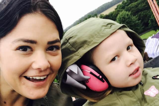 Scarlett Bryant, 32 with her daughter Lyla, 9. Picture: Supplied