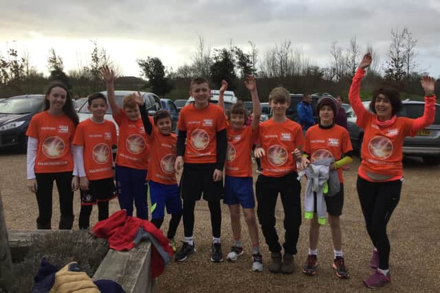 The Agile Supernova team after completing the Fareham Parkrun on Saturday. Picture: Liz Stoneham